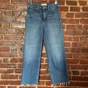 Madewell Slim Wide Leg Crop